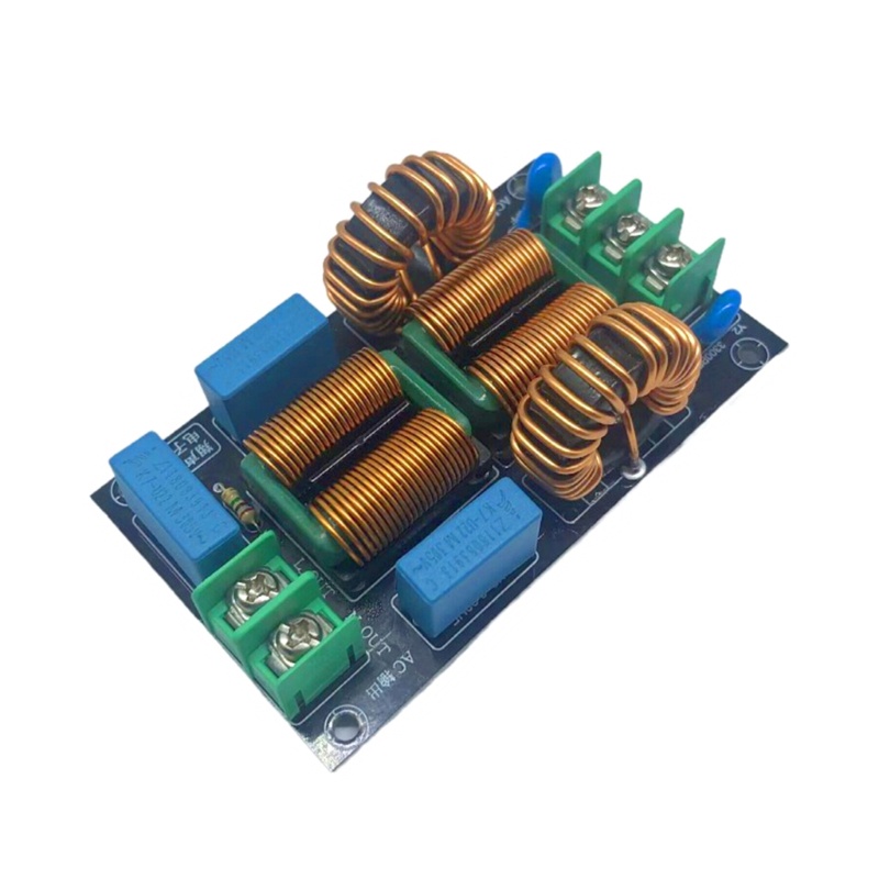 Cre 4A 10A 20A EMI Modul Filter Interferensi Interferensi Elektromagnetik AC EMC FCC 110V220V Anti Gangguan Daya Tinggi Power Sup