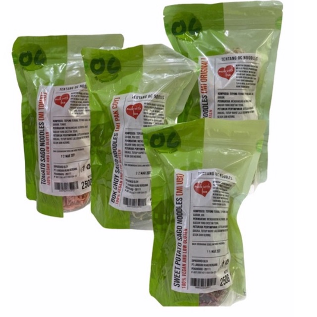 

Organic Center Vegan Low Gluten Noodle 250gr (CitraFood)