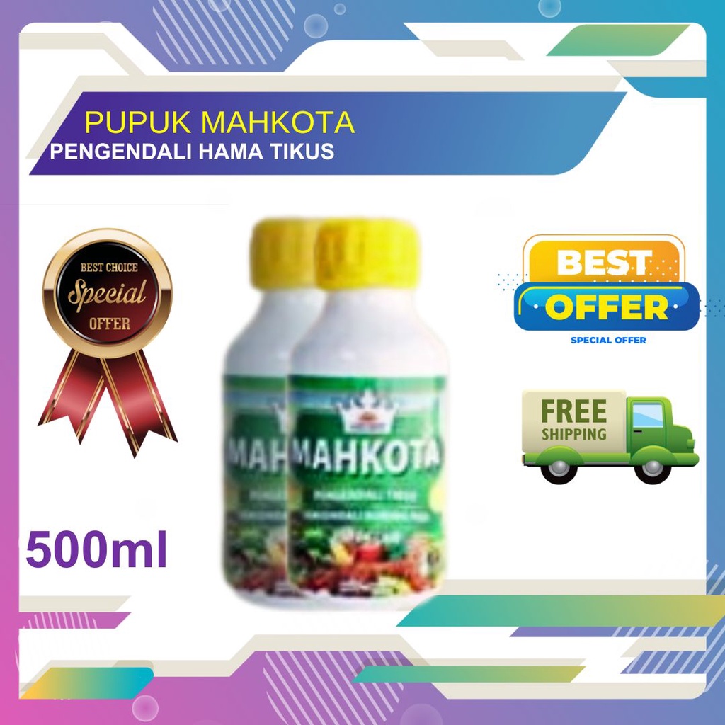 pupuk tanaman Pupuk Cair Mahkota - Racun Tikus tanaman Pengendali Tikus dan Burung