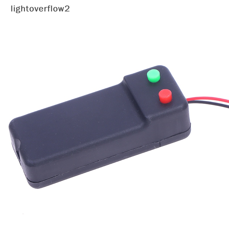 [lightoverflow2] 2aa 3V Holder Konektor Kotak Tempat Penyimpanan Saklar ON/OFF Kontrol Kawat Dengan Saklar [ID]