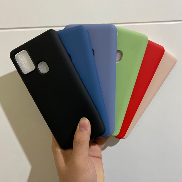 SoftCase Touch Silicone SoftCase Polos Full Cover Vogue For Samsung Galaxy A21S