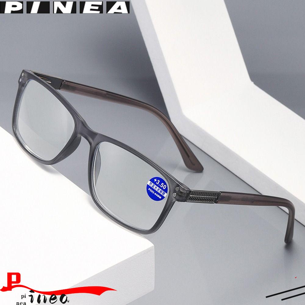 Kacamata Baca Nanas Fashion Frame Vintage Simple Anti-Cahaya Biru