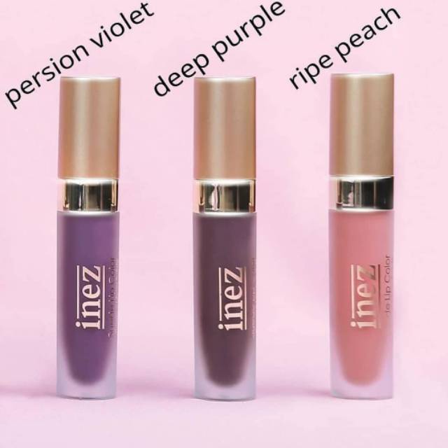 INEZ 900 Suede Lip Color / Matte Lip Cream