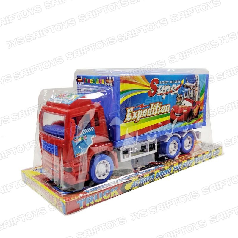 Mainan Anak Truk Box/Mainan Truk Paket/Mainan Anak Truk