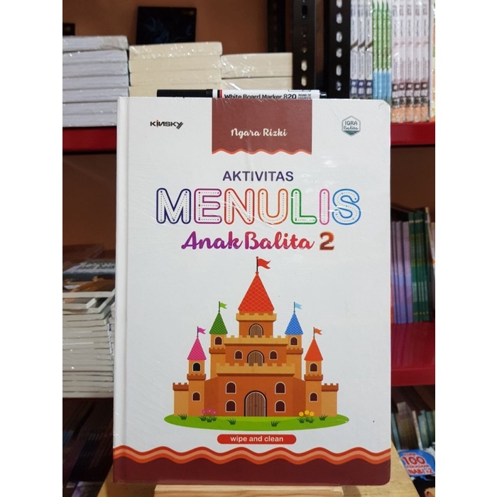 Aktivitas Menulis Anak Balita JILID 2 - Board Book