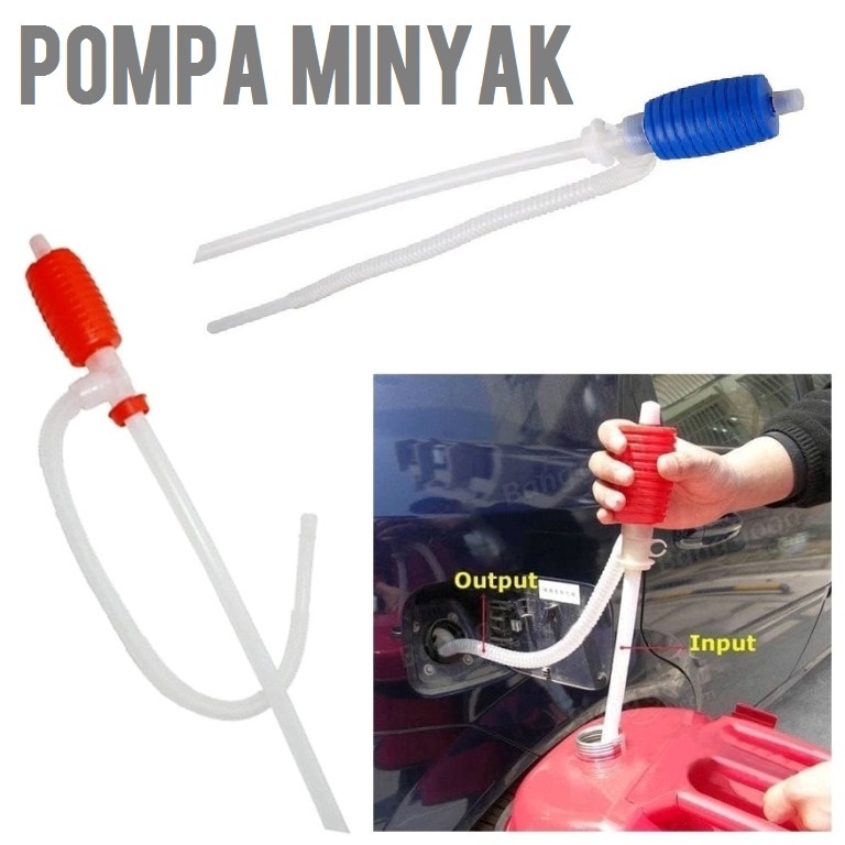 POMPA MINYAKMERAH PUTIH hand pump alat pompa air oli bensin solar tangan portable hand pump galon aq
