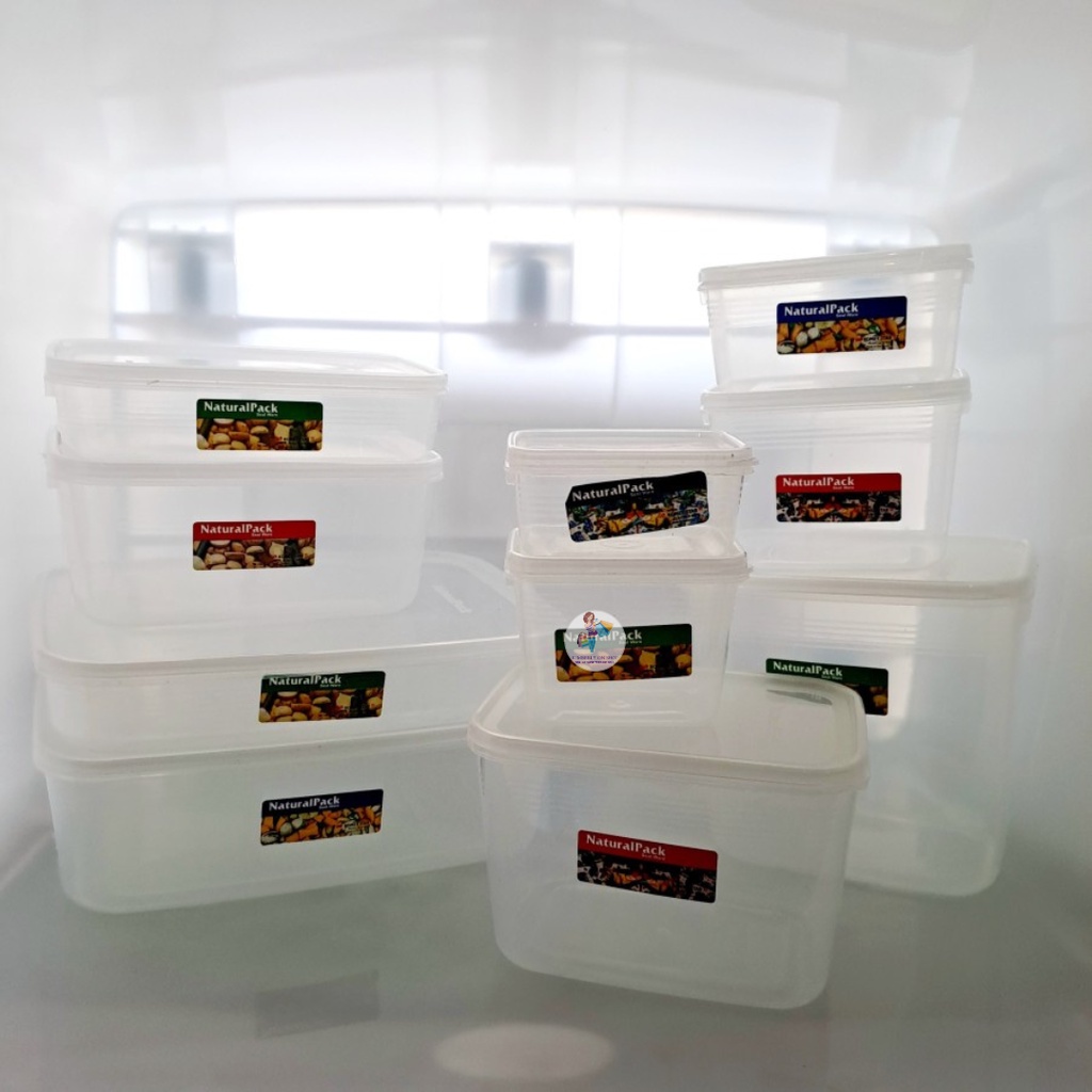 Kotak Penyimpanan Wadah Makanan Natural Pack Sealware Komet