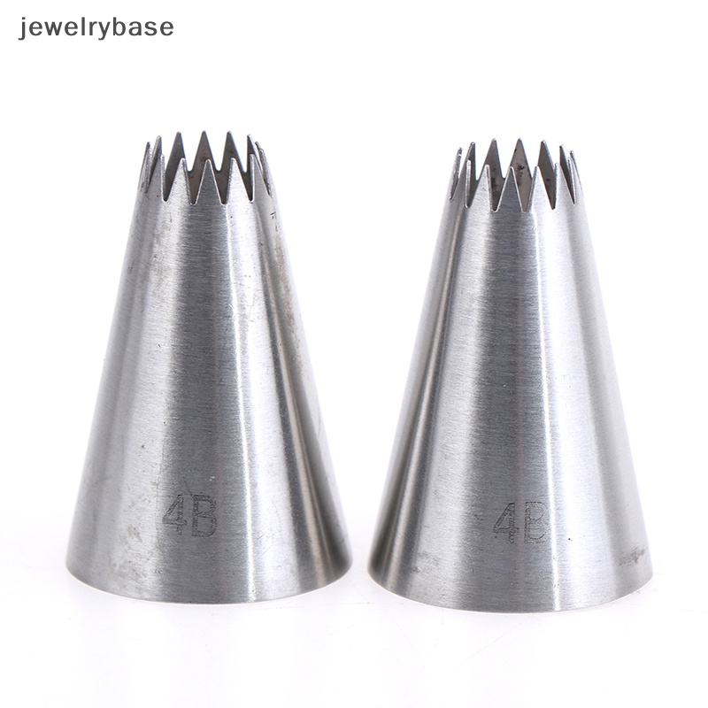 [jewelrybase] 4b# Icing Piping Nozzle Nozel Pastry Tips Cookies Kue Decorag Tools Butik