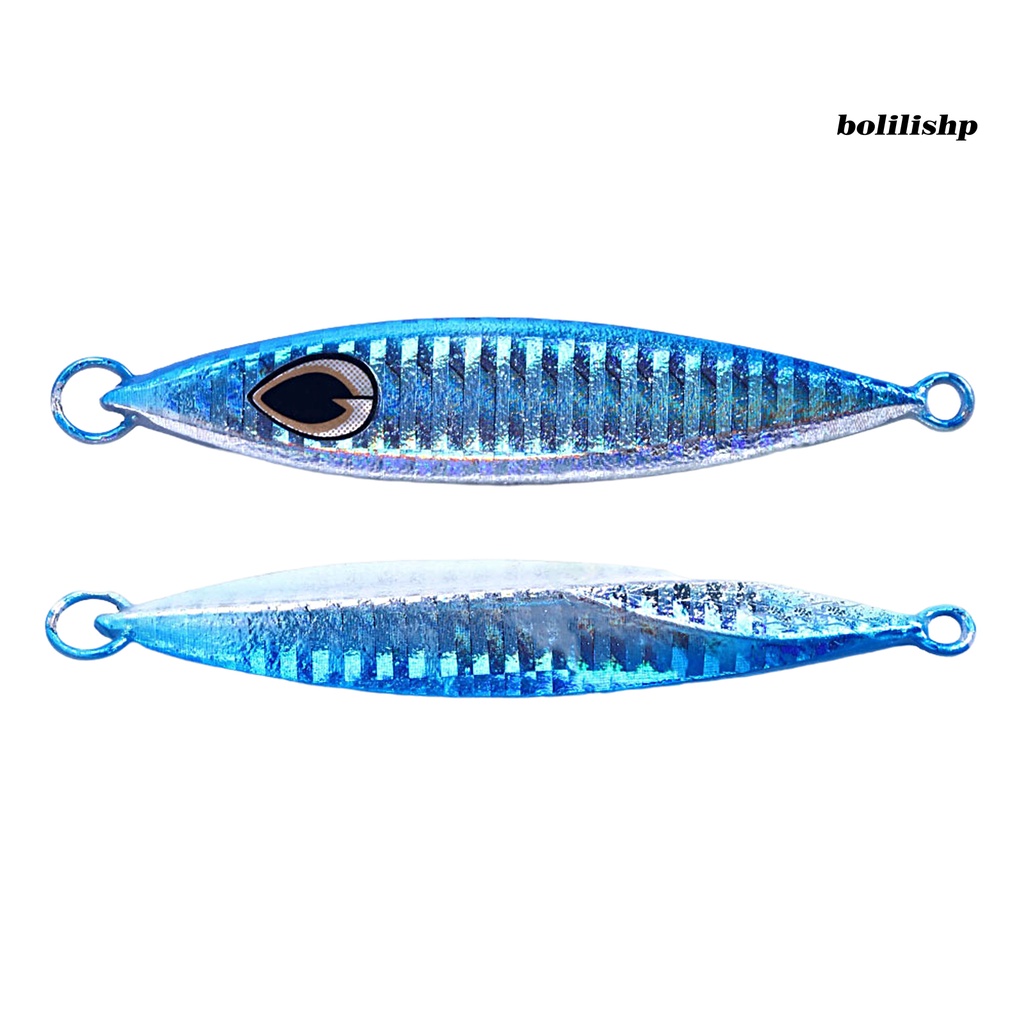 Bo-17g/7cm Umpan Pancing Simulasi Lapisan Reflektif Warna Terang Mata Hidup Yang Ramping Atraksi Ikan Laut Universal Memancing Cepat Wastafel Buatan Jigging Umpan Perlengkapan Memancing