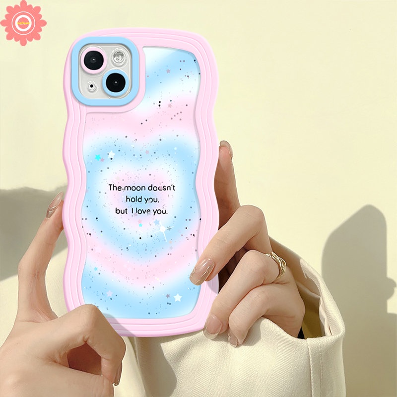 Casing Case Love Heart Korea Lucu Y2k Pink Untuk Oppo A57 A15 A12 A5s A1k A16s A16 A16K A9 A95 A17 A5s A96 A54 A5 A55 A17K A78 A3s A53 A7 A74 Reno 8T 7Z 8 6 8Z A76 A77s Soft Case A77