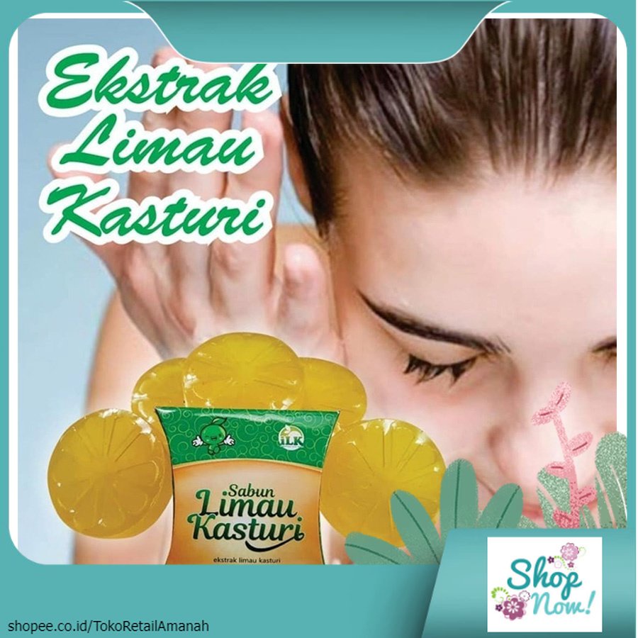 ECER Sabun Limau Kasturi Original ( exoired 15 januari 2023 ) - Menghaluskan Kulit - SALIKA 123456-N