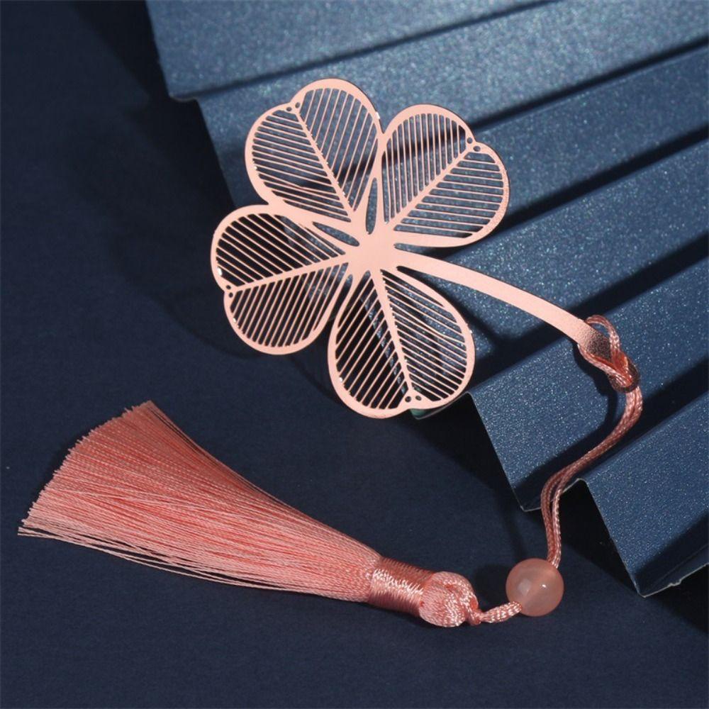 Rebuy Hollowed Leaf Flower Bookmark Maple Leaf Hadiah Ulang Tahun Kreatif Penanda Membaca Alat Tulis Siswa Hadiah Hari Guru Buku Penanda Halaman