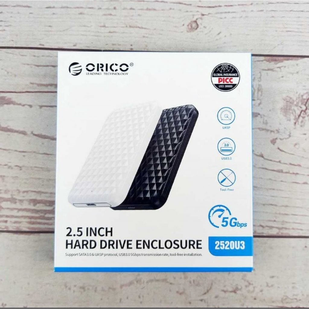 ORICO 2.5 Inch Harddisk Case External HDD Enclosure USB 3.0 - 2520U3