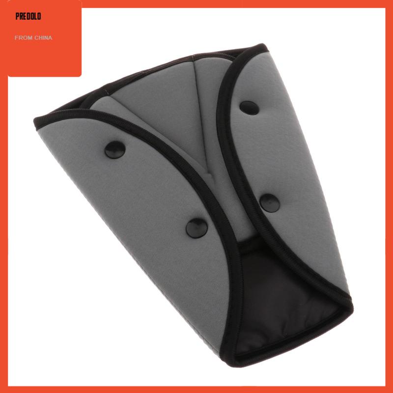 [Predolo] Pengaman Mobil Anak Seatbelt Adjuster Universal Seat Belt Triangle Holder Abu-Abu