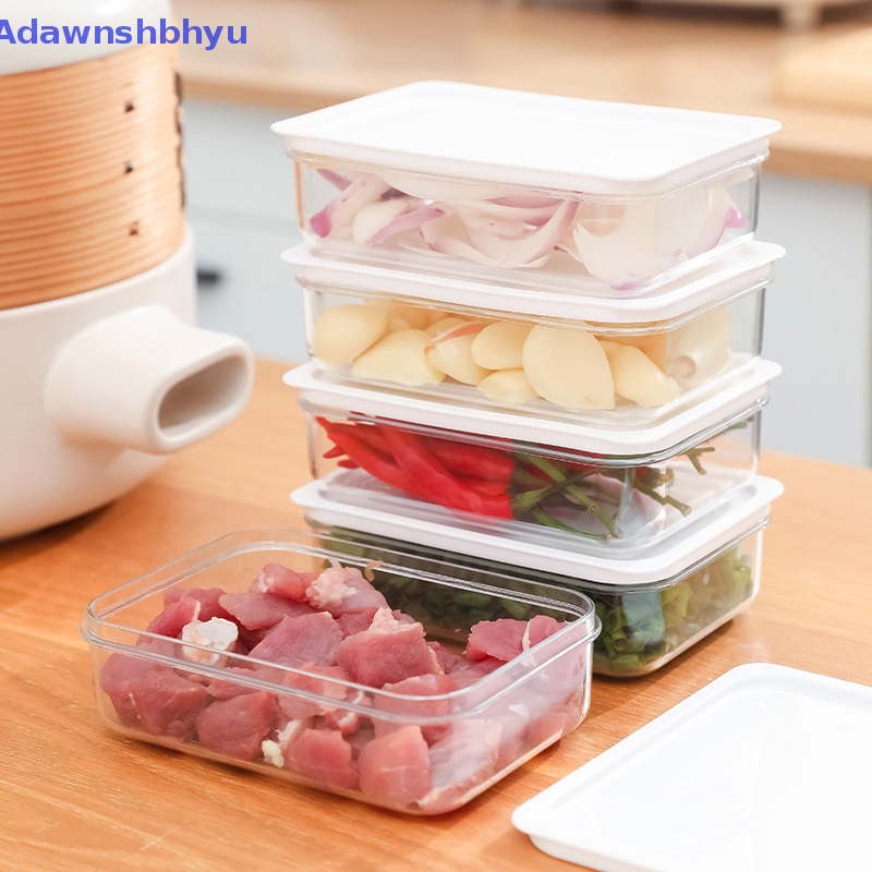 Adhyu Kulkas Fresh-Keeping Box Lunch Box Tempat Penyimpanan Makanan Buah Daging Organizer ID