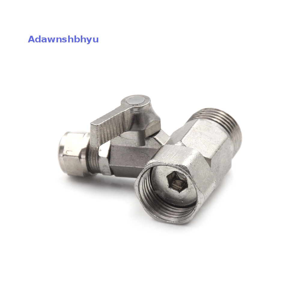 Adhyu New Adaptor Penjernih Filter Air Umpan Ro1/2 ''Ke3/8'' Ball Valve Faucet Tap Safe ID