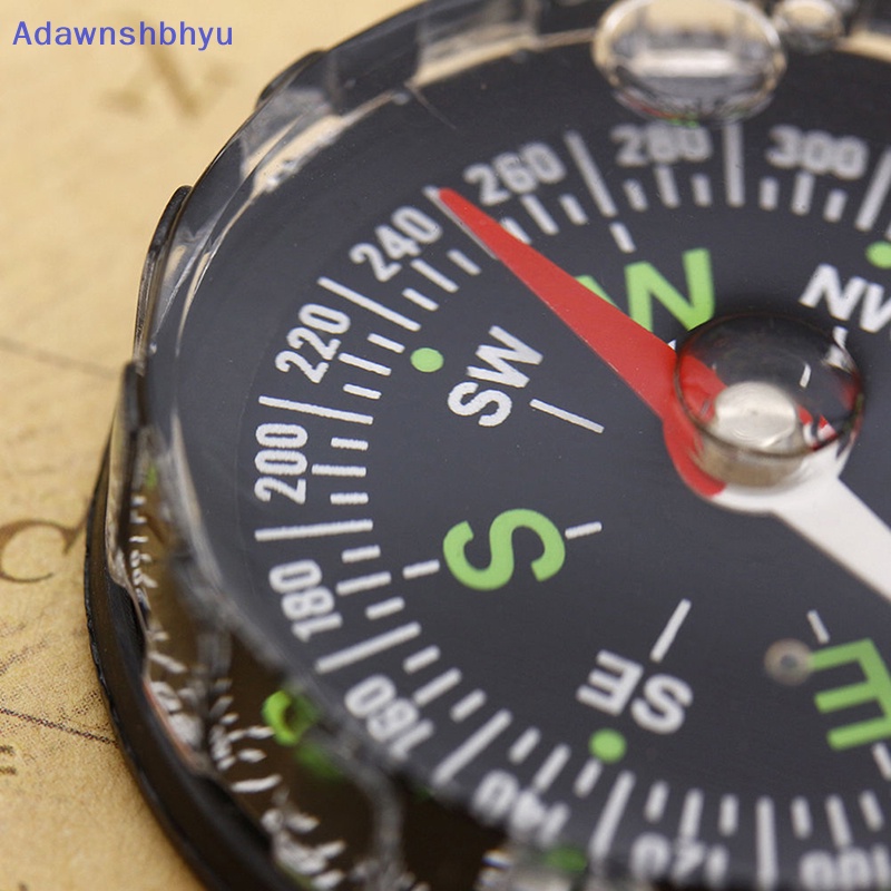 Adhyu Kompas Kancing Isi Cairan Survival Saku Mini Untuk Hiking Camping Outdoor ID
