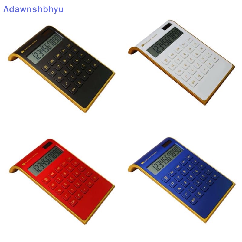 Adhyu Desktop Calculator Dual Power Handheld Desktop Calculator Dengan Display LCD Besar ID