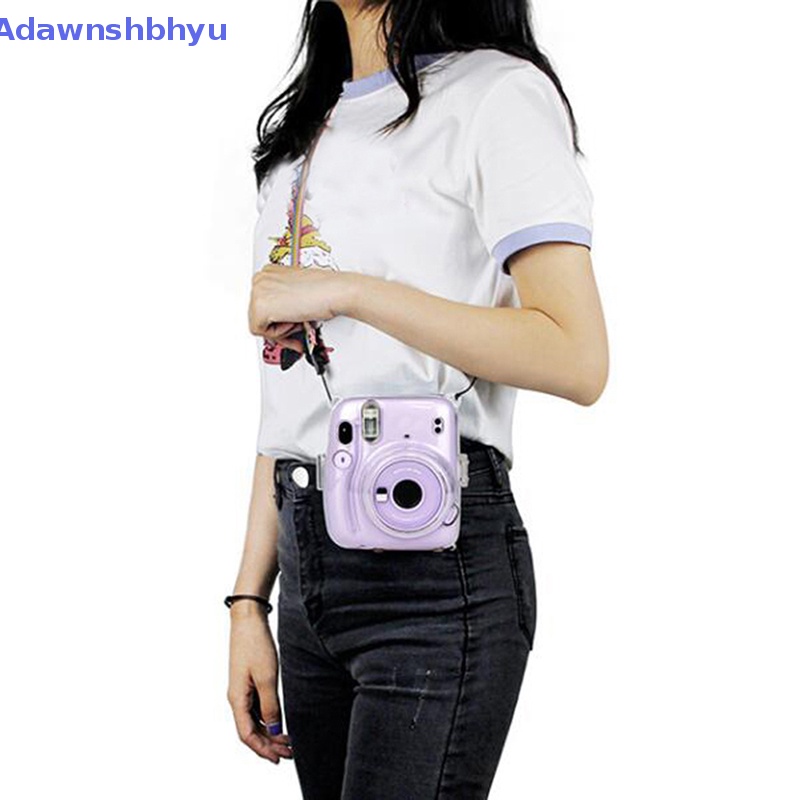 Adhyu For Instax Mini 11tas Kamera Portable Transparan Camera Bag Case Dengan Strap ID
