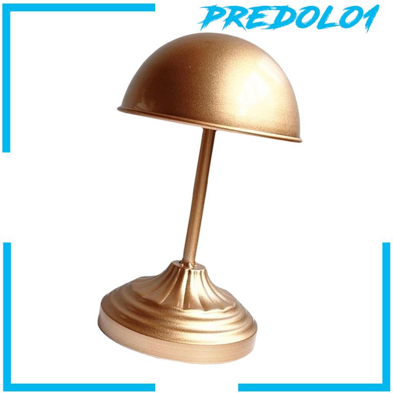 [Predolo1] Stand Topi Bahan Metal Kokoh 10.8inch Rak Topi Dekorasi Vintage Untuk Styling Toko