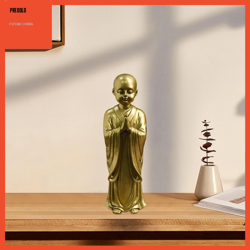 [Predolo] Patung Buddha Patung Buddha Indoor Dekorasi Rumah Feng Shui Ornamen Mobil Kerajinan Resin Untuk Teras Kantor Dekorasi Ruang Tamu Indoor/Outdoor