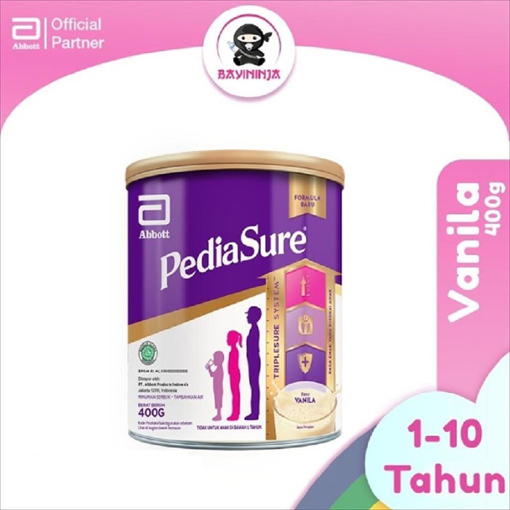 PEDIASURE Triplesure Vanila Susu Tin 400 g