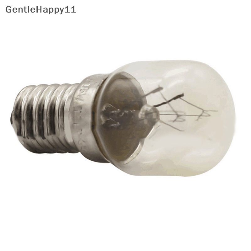 Gentlehappy T22 15W25W Oven Microwave Bulb Tahan Suhu Tinggi 300derajat E14 Sekrup Kecil Mulut Garam Lampu Bohlam Indikator Bohlam id