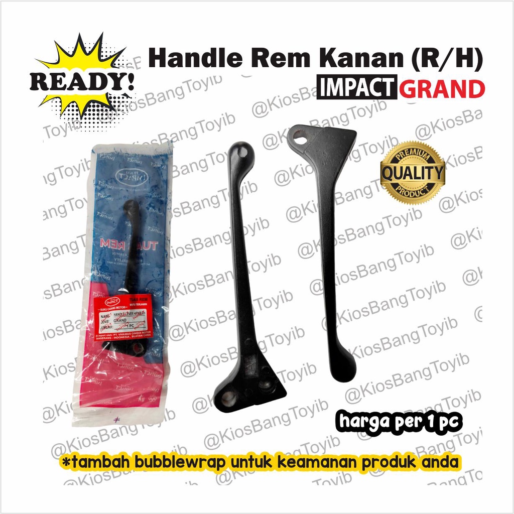 Handle Handel Tuas Rem Kanan (R/H) Honda GRAND Hitam (Impact)