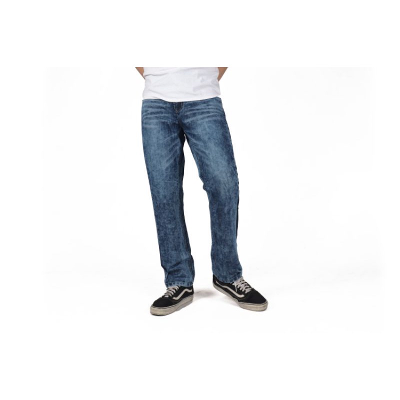 Weird Jeans - Reguler Fit Nexus Blue - Celana Panjang Denim Pria Polos