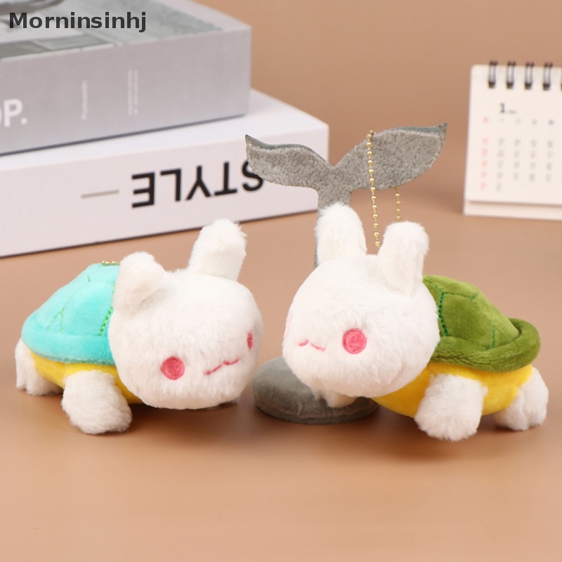 Mornin Turtle Rabbit Plush Stuffed Doll Lembut Mewah Mainan Gantungan Kunci Tas Liontin Anak Hadiah id