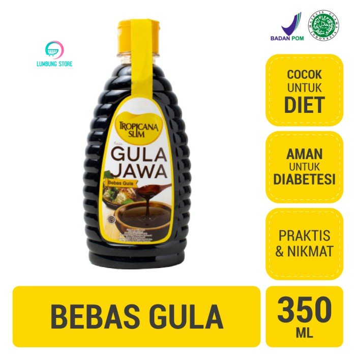 

Tropicana Slim Gula Jawa 350ml - Bebas Gula