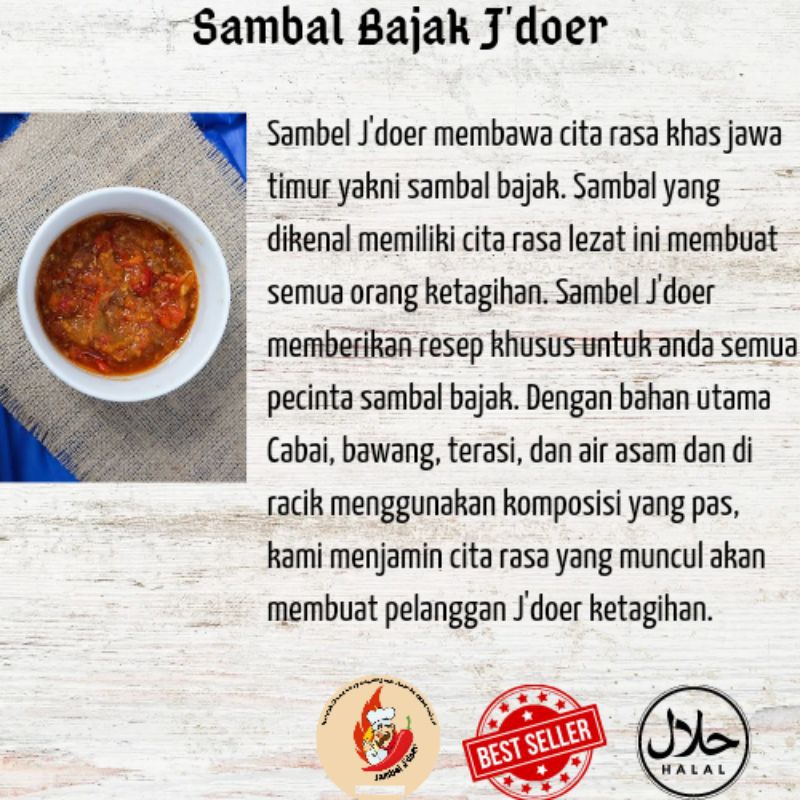 

Sambal Bajak Sambal Bajak Murah Sambal Viral