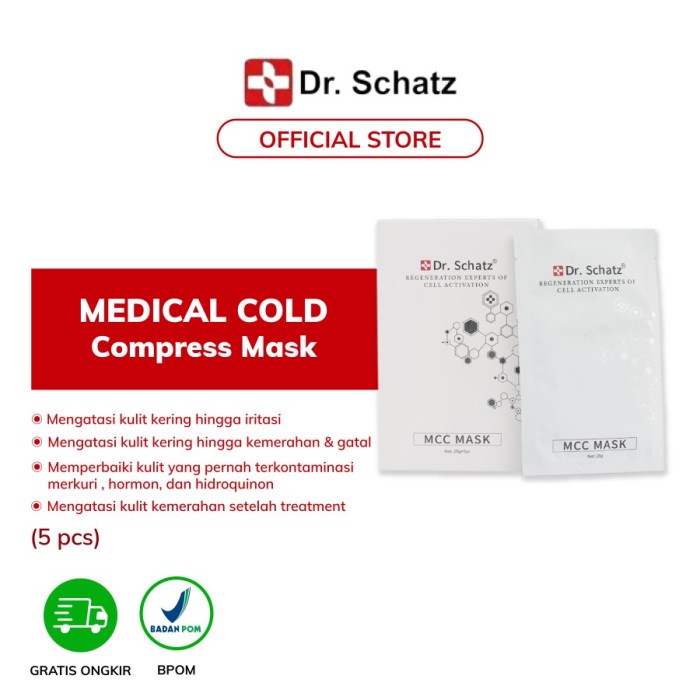 DR SCHATZ MCC MASK isi 5 pc ORIGINAL