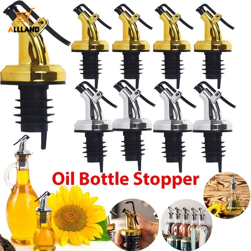 Stopper Botol Minyak Banyak Gaya/ Nozzle Dispenser Cuka Karet Food Grade/ Aksesoris Penyegel Botol Bumbu Dapur