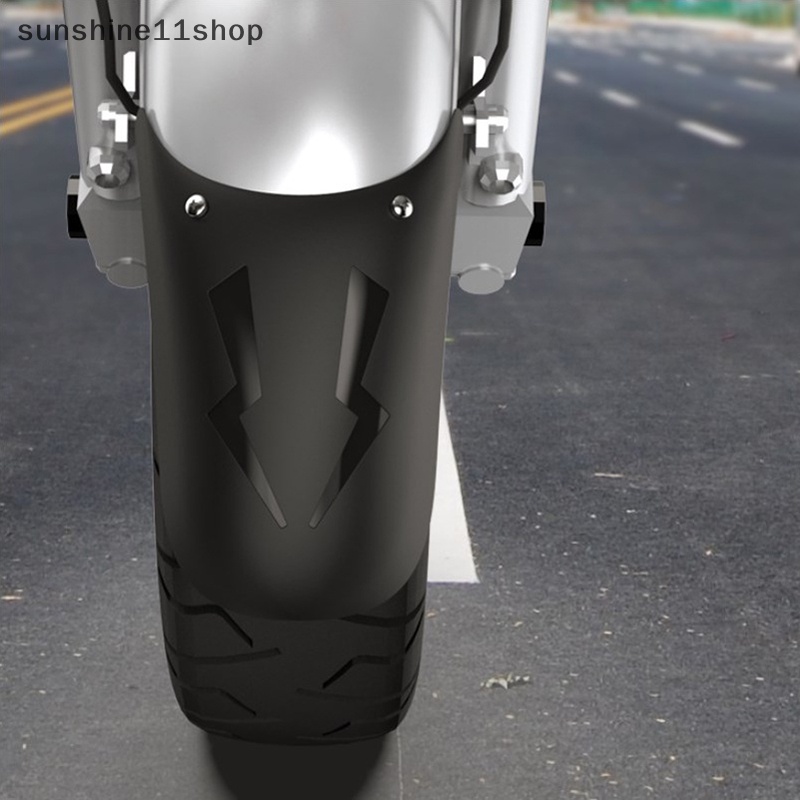 Sho Sepeda Motor Universal Memanjang Spakbor Depan Belakang Atau Depan Roda Extension Spakbor Mudguard Splash Guard Untuk Motor N