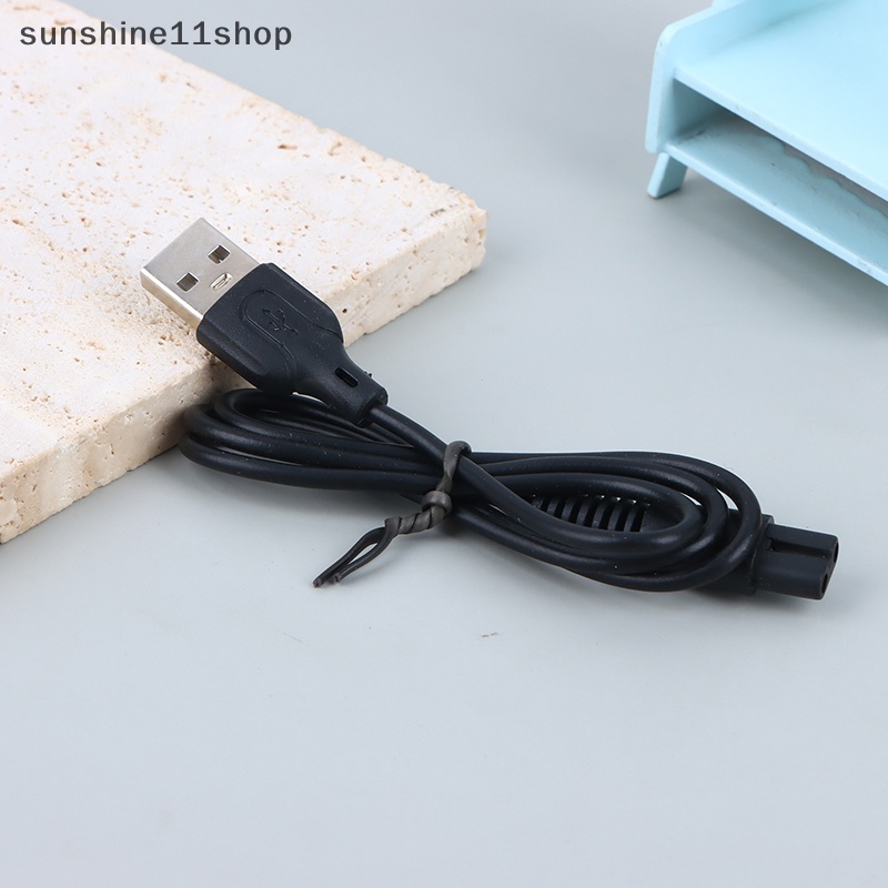 Sho Antarmuka USB B-suffix Barber Alat Pembersih Bulu Alat Cukur Elektrik Kabel Listrik N