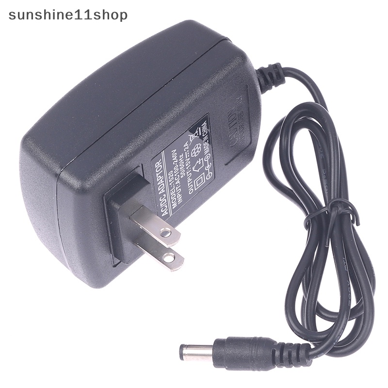 Sho Adaptor Konverter DC 12V 2A 2000mA Inovatif Dan Nyaman Kualitas Tinggi AC 100V-240V Untuk Plug EU US N