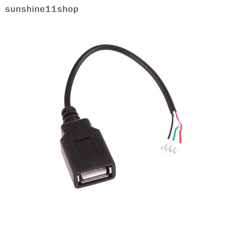 Sho 1Pc Kabel USB To 4P 4P Female To USB 2.0 Terminal Data Female/ Male Cable N