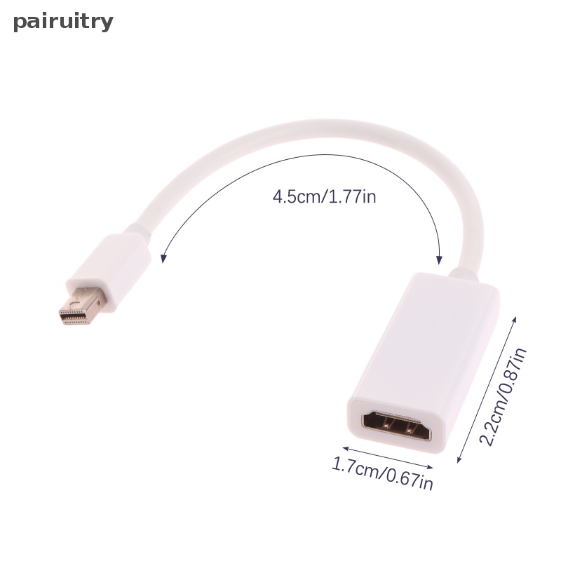 Prt HD High Quality Mini DP To HDMI 4K Converter 1.4 Adaptor Kabel Transisi PRT