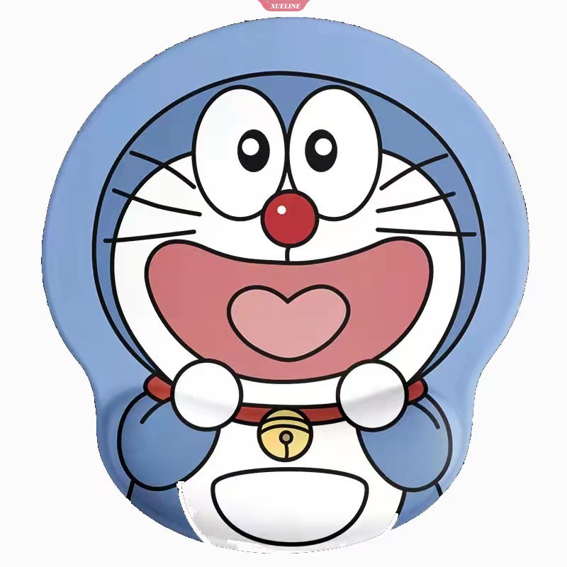 Doraemon Wristband Gaming Mouse Pad Wrist Support Mouse Pad Gamer Aksesoris Untuk Komputer Tangan Pergelangan Tangan Pelindung Mouse Pad Hadiah [ZXL]