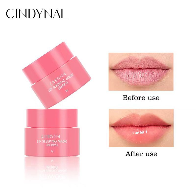 (UMU SUPPLIER) Cindynal x Laneige Moisturizing Lip Sleeping Mask - Masker Bibir Collagen Vitamin C