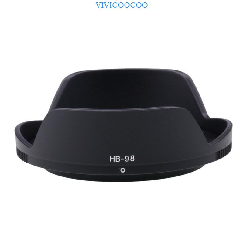 Vivi Shockproof HB-98 Lens Hood Reversible Shade Untuk Lensa Z-24-50mm f 4-6 3 52mm