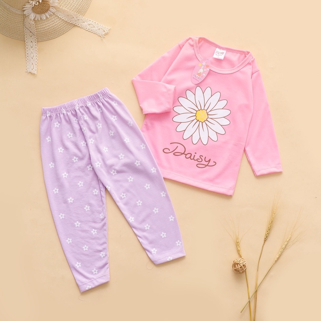 ZASKIYA - Setelan Baju Anak Motif Karakter / Oneset Anak Perempuan Motif Lucu