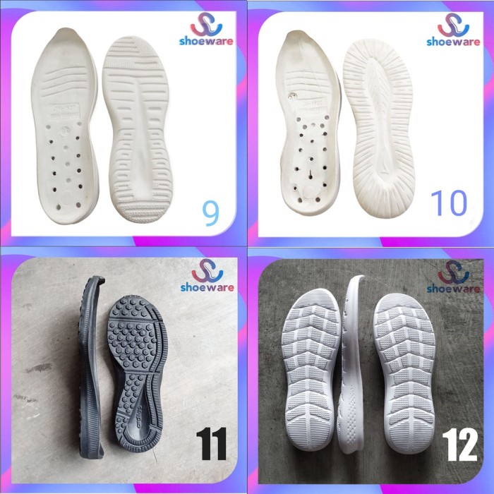 Outsole Sepatu Outsol Kecil Small Size 36-39 Sport Sol