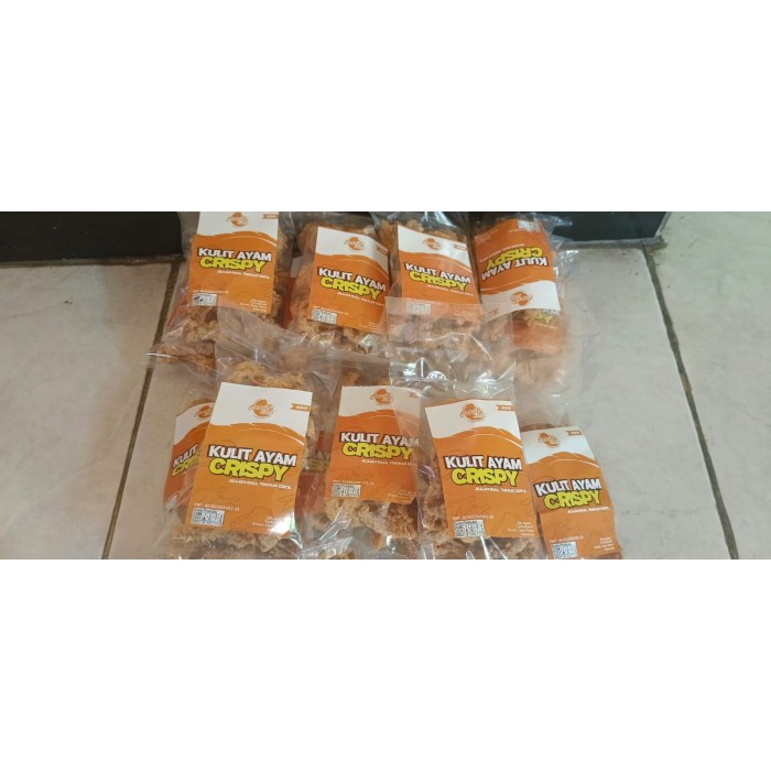 

Harga Reseller | Keripik Kulit Ayam Crispy Kiloan | 40 Gr - Original