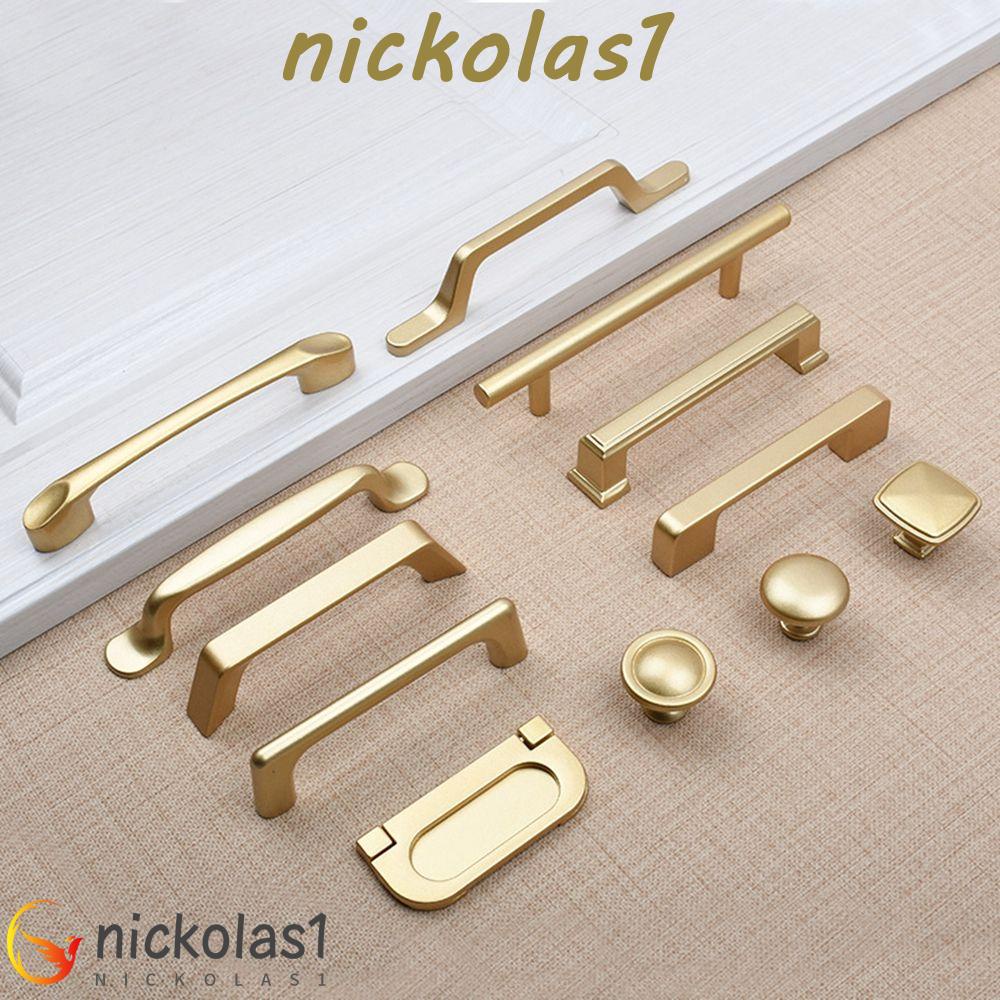 Nickolas1 Handle Aluminium Lemari Dapur Persegi U Type Tarikan Furniture Fashion Eropa