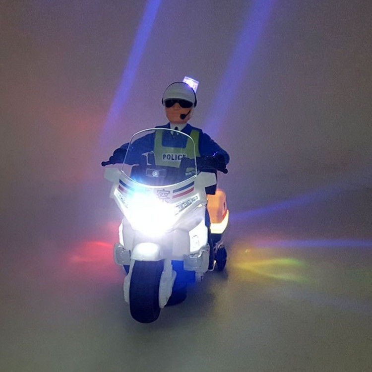 Lampu Universal Listrik/Musik Patroli Mobil Polisi/Mainan/Motor Listrik Mobil Polisi/110 Polisi/Sepe