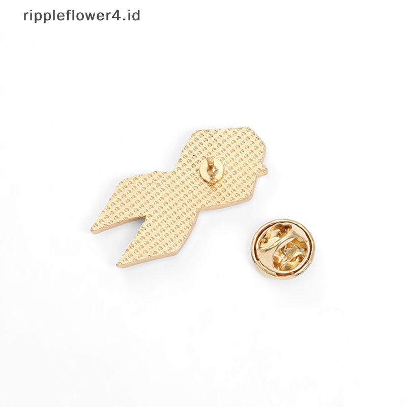 {rippleflower4.id} Pita Tanda Lencana Bendera Rusia Saint George Ribbon Lapel Pin Meriah Bros~