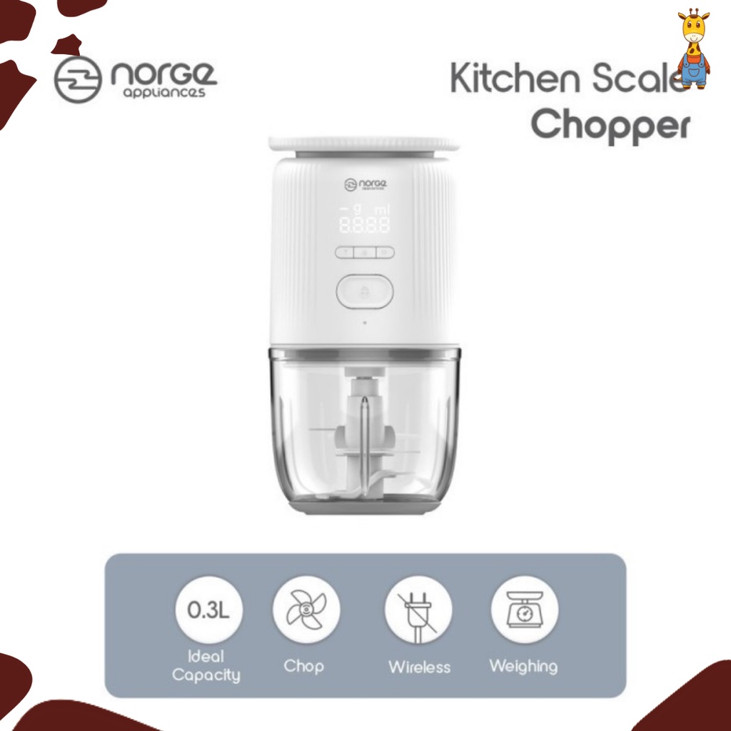 Norge Kitchen Scale Chopper 0.3L