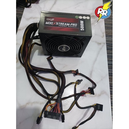 Power Supply Pc Psu Power Suplay PC Merk OCZ MOD X STREAM-PRO 500W 500 Watt 80 Plus